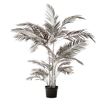 Arbol Palmera Gris Con Maceta 75x45x135 Cm