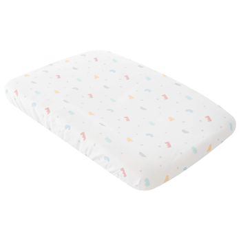 Cambiador Bebe Maya De Madera Cuna Y Maxicuna + Cambiador Plano  Plastificado + Funda Rizo Impermeable 100% Lavable. Vichy Rosé con Ofertas  en Carrefour