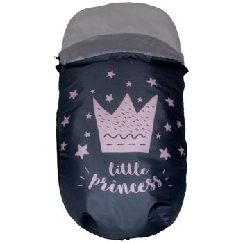 Saco Entretiempo Universal Little Crown Rosa Pekebaby