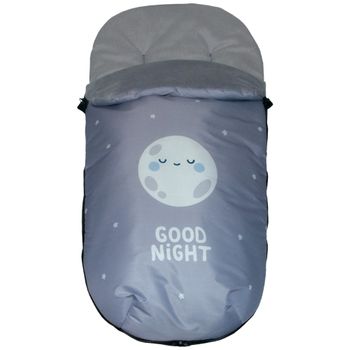 Saco Polar Universal Good Night Azul Pekebaby