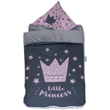 Saco Cuco Polar Little Crown Rosa Pekebaby