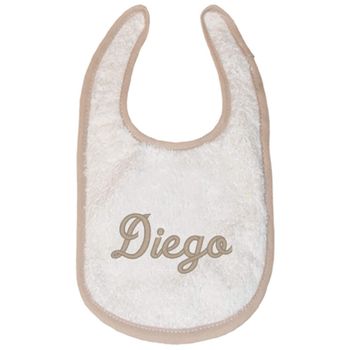 Babero Personalizado Beige