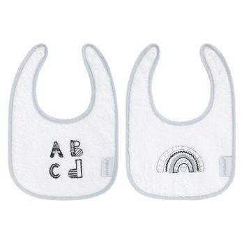 Baberos Bordados Set 2 Pequeño Abc Pekebaby