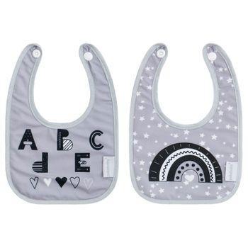 Baberos Estampados Set 2 Pequeño Abc Pekebaby