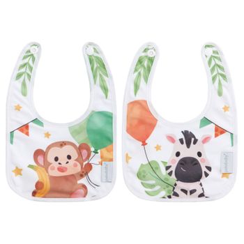 Baberos Estampados Set 2 Pequeño Jungle Pekebaby