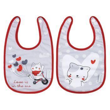 Baberos Estampados Set 2 Mediano Lovely Pekebaby