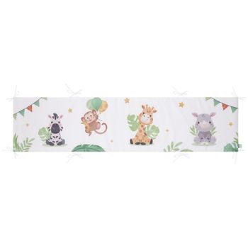 Protector De Cuna (43x185 Cm) Jungle Pekebaby