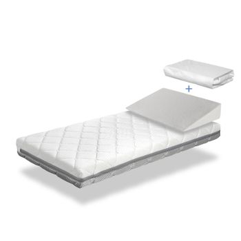 Colchon 90x140 Basic Pro Altura 14 Cm Desenfundable Ergonomico Transpirable  Lavable Memory. Ideal Para Cama Nido con Ofertas en Carrefour