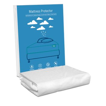 Protector Colchón Set De 2 Acolchado Ajustable Transpirable Vipalia Cama  120 Cm con Ofertas en Carrefour