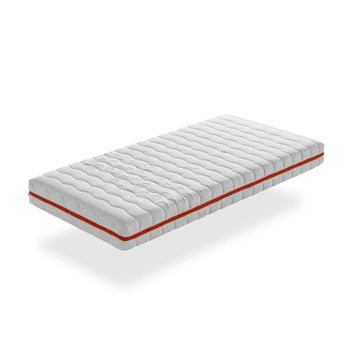 Colchon 80x200 Cama Infantil  Altura 18 Cm Nuka Visco Espuma Con Visco De Funda Ideal Montessori