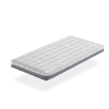 Colchón de cuna bebé HR Morfeo para cunas de 120x60 + protector impermeable  100% algodón hipoalergénico, antibacteriano y antiácaros - CoolDreams