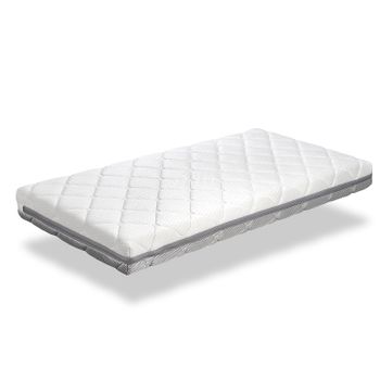 Colchon Cuna Bebe 57x117 Bunny - 11 Cm - Desenfundable , Lavable , Adaptable Y Transpirable