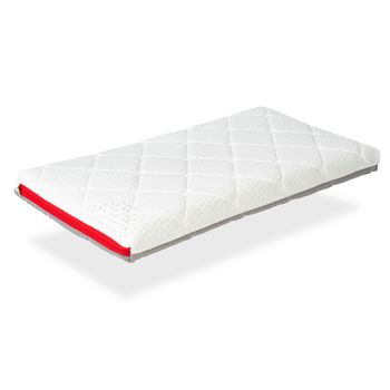 Colchon Bebe Mini Cuna 80x50 - 7 Cm Mini Mini Candy - Desenfundable, Lavable,viscoelástica Y Transpirable