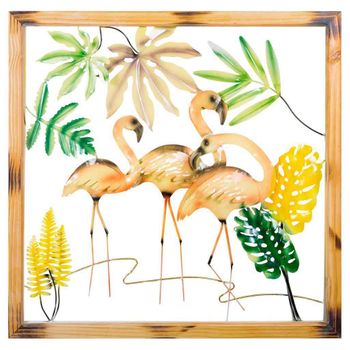 Mural Decorativo De Pared De Metal 87x4x87