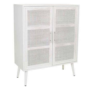 Armario Multiusos En Blanco Milan 37.2 Cm(ancho) 180 Cm(altura) 37 Cm(fondo)  , Color - Blanco con Ofertas en Carrefour