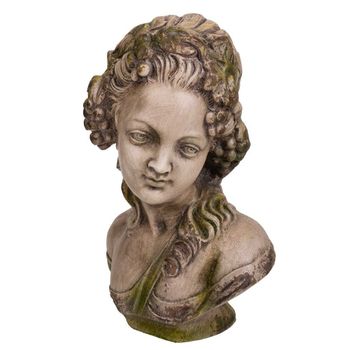 Busto Decorativa De Magnesio 25x17x36