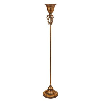 Candelabro De Metal Dorado 17x17x100