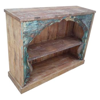 Estantería Librería De Madera Marrón 115x36x89hcm