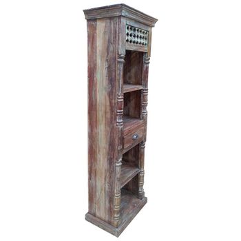 Estantería Librería De Madera Marrón 56x34x180hcm