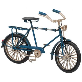 Bici De Metal Azul 22x6.5x12