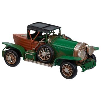 Coche De Metal Verde 16x7x7