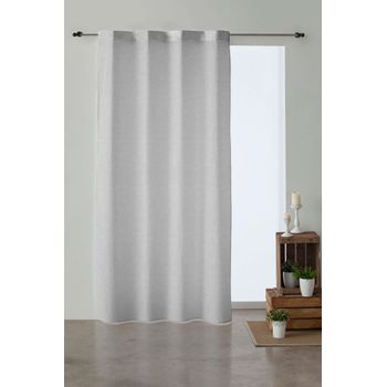 Cortina Dobladillo Visillo C/63 Gris Alma 140x260 Cm