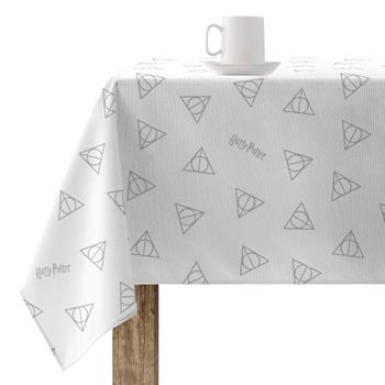 Mantel Resinado Antimanchas Deathly Hallows 04 / 140x140 Cm