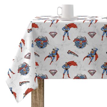 Mantel Resinado Antimanchas Superman 05 / 140x140 Cm