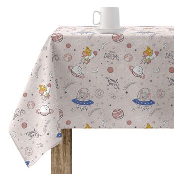 Mantel Resinado Antimanchas Doodle Space Tj 1 / 200x140 Cm