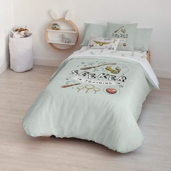 Cotton Artean - Saco Nordico Con Relleno Moon Pink Cama 90 X 190/200. Saco  Unido A La Bajera Con Cremallera. con Ofertas en Carrefour