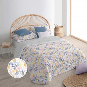 Funda Nórdica Floralink Cama 120 Cm - 200x200 Cm, Algodón 200 Hilos. Cierre  Con Corchetes. con Ofertas en Carrefour