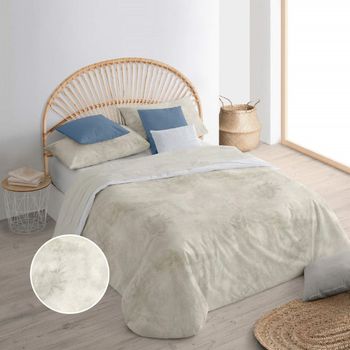 COTTON ARTEAN - Funda nórdica BORDADA CIBUR BLANCO cama 150