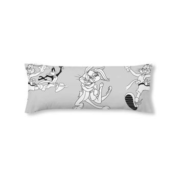 Funda De Almohada 100% Algodón Looney Tunes Bn / 50x80 Cm