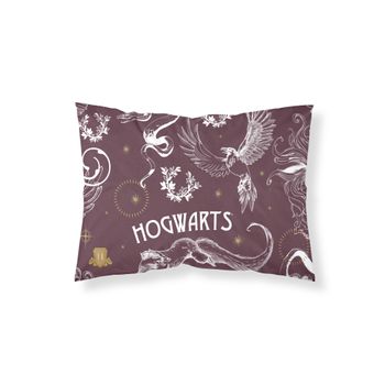 Funda De Almohada 100% Algodón Hpotter Creatures / 50x80 Cm