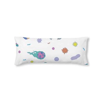 Funda De Almohada 100% Algodón Wabba Labba / 48x125 Cm