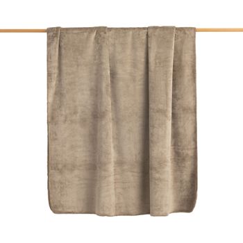 Manta Extrasuave Reversible Sedalina - Sherpa Taupe - 150x200 Cm