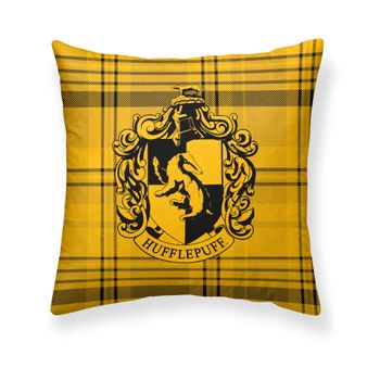 Funda De Cojín 100% Algodón 50x50cm Hufflepuff Cuadro A