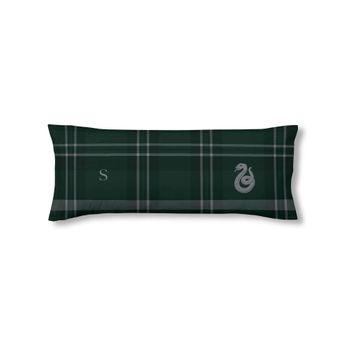 Funda De Almohada 100% Algodón Slytherin Cuadro / 48x125 Cm