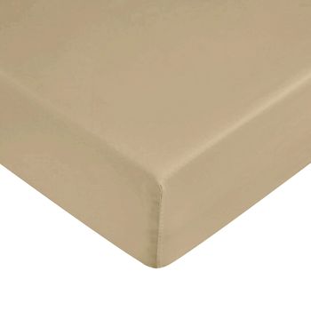 Sábana Bajera Ajustable de Microfibra cepillada Extra Suave 160x190/200  Blanco