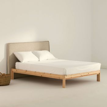 Saco Nórdico 100% Algodón Clouds 90x200 Cm (cama 90) Con Relleno Beige con  Ofertas en Carrefour