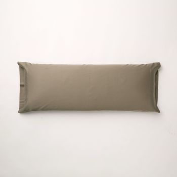 Funda De Almohada De Satén 100% Algodón De 300 Hilos Blanco Efecto Listado  De 45 X 125 Cm De 1 Boca con Ofertas en Carrefour