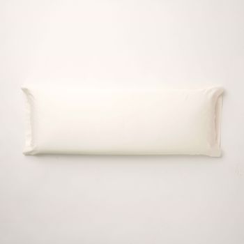 Funda De Almohada Satén 300 Hilos Natural / 90 (45x110 Cm)