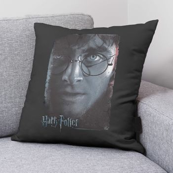 Funda De Cojín Harry Potter Grey A 50x50 Cm Harry Potter