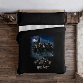 Funda Nórdica Harry Potter Microsatén Go To Hogwarts / 155x220 Cm