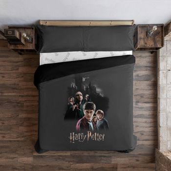 Funda Nórdica Harry Potter Microsatén Rivalry / 220x220 Cm