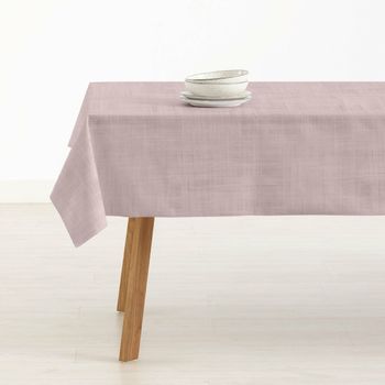 Mantel Resinado Antimanchas Belum 0120-311 Rosa 300 X 150 Cm