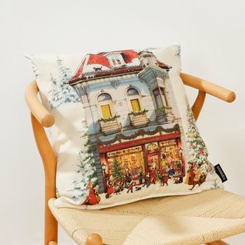 Funda De Cojín Belum Christmas City 50 X 50 Cm