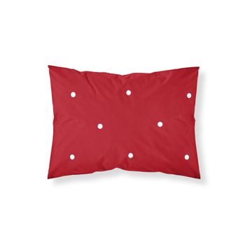 Funda De Almohada Laponia 47 Rojo 100% Algodón / 90 (45x110 Cm)