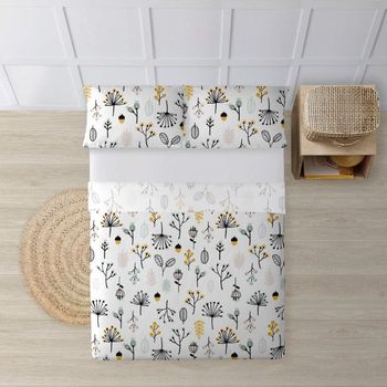 Funda De Almohada 100% Algodón Le Printemps 50x75 Cm Multicolor con Ofertas  en Carrefour