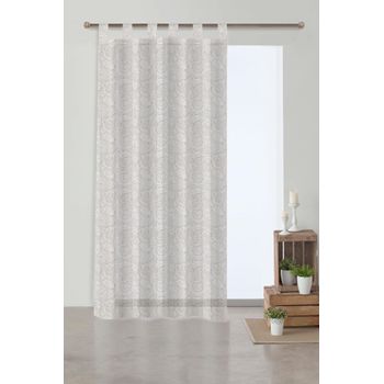 2 Cortinas Blancas Micro-satinadas Con Trabillas, 140 X 175 Cm Vidaxl con  Ofertas en Carrefour